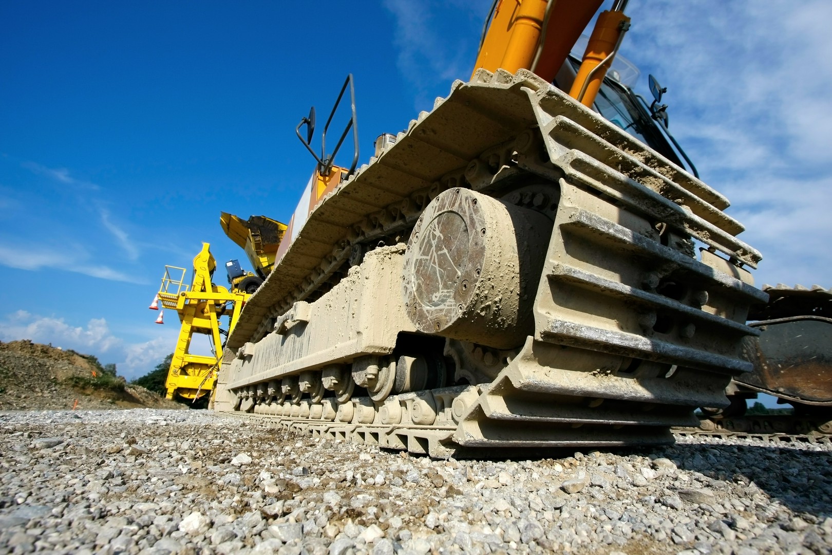 Nowoczesne koparki gąsienicowe w budownictwie